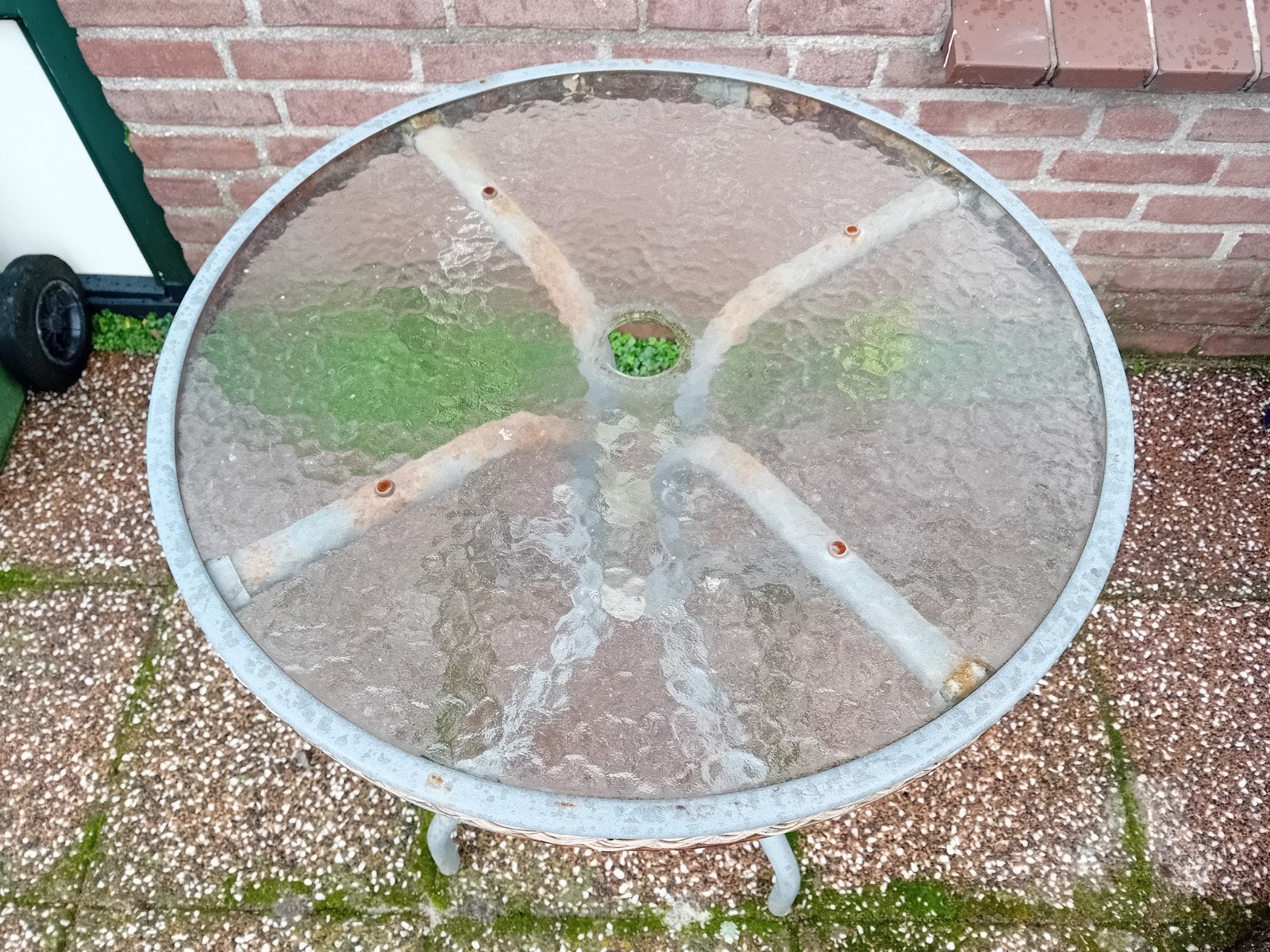 balkontafel, Ophalen of Verzenden, Rechthoekig