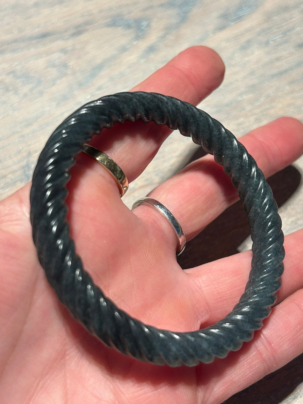 Wuiji jade, Ophalen of Verzenden, Zo goed als nieuw, Groen, Overige materialen