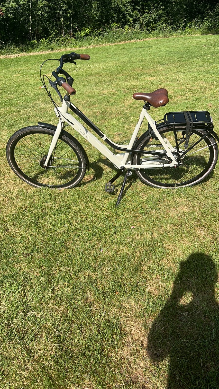 Gazelle damesfiets, Fietsen en Brommers, Fietsen | Dames | Damesfietsen, Versnellingen, Zo goed als nieuw, Gazelle, 56 cm of meer