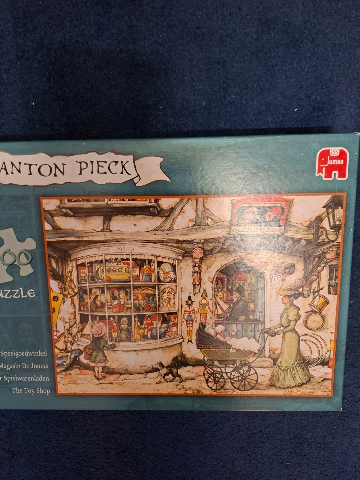 anton pieck puzzel, Ophalen of Verzenden, 500 t/m 1500 stukjes, Zo goed als nieuw