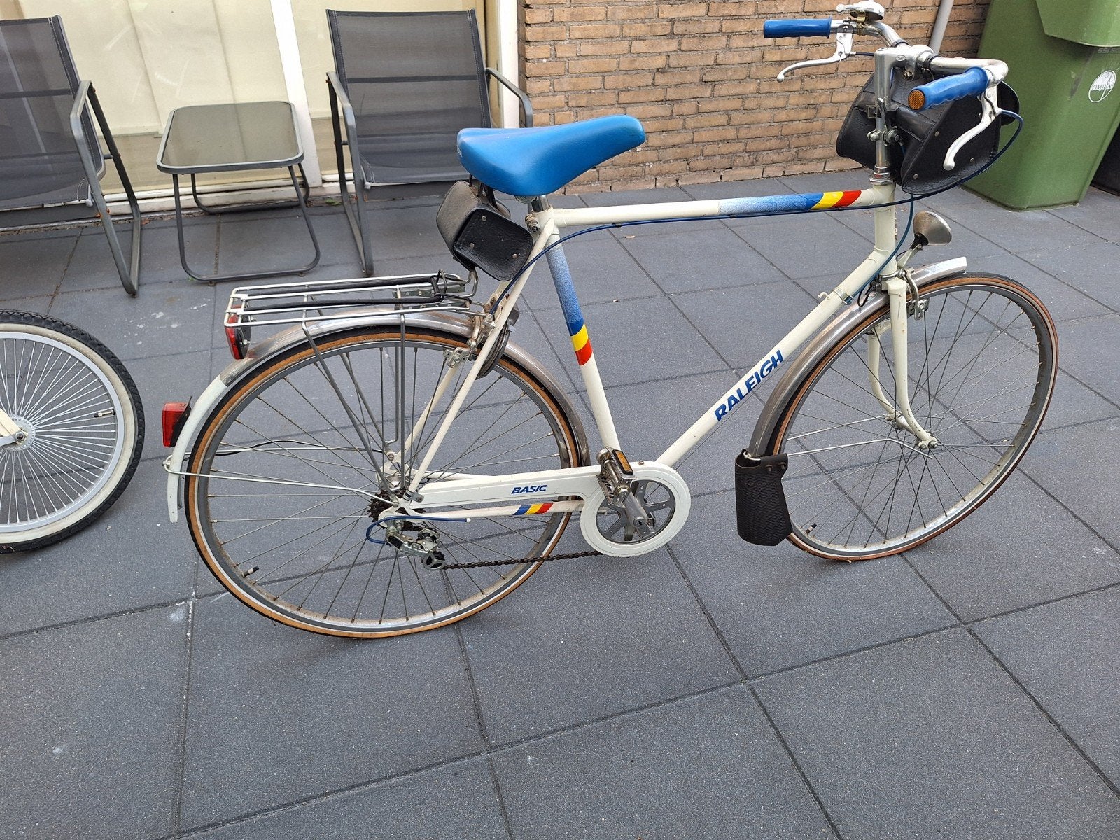 Raleigh Origineel Retro Fiets - Vintage Stijl, Gebruikt, Velgrem, Versnellingen, 53 tot 57 cm