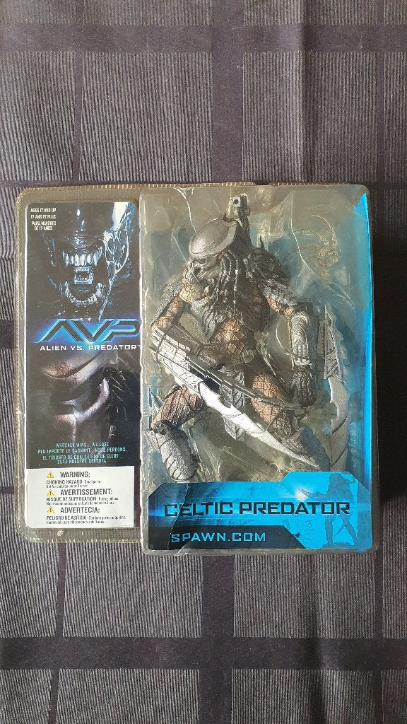 AVP - Alien Vs Predator - Celtic Predator - McFarlane Toys, Verzamelen, Ophalen of Verzenden, Zo goed als nieuw
