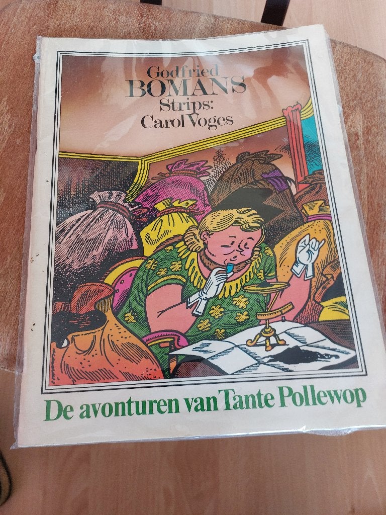 Godfried Bomans strips de avonturen van tante Polllewop, Eén stripboek, Ophalen of Verzenden, Zo goed als nieuw