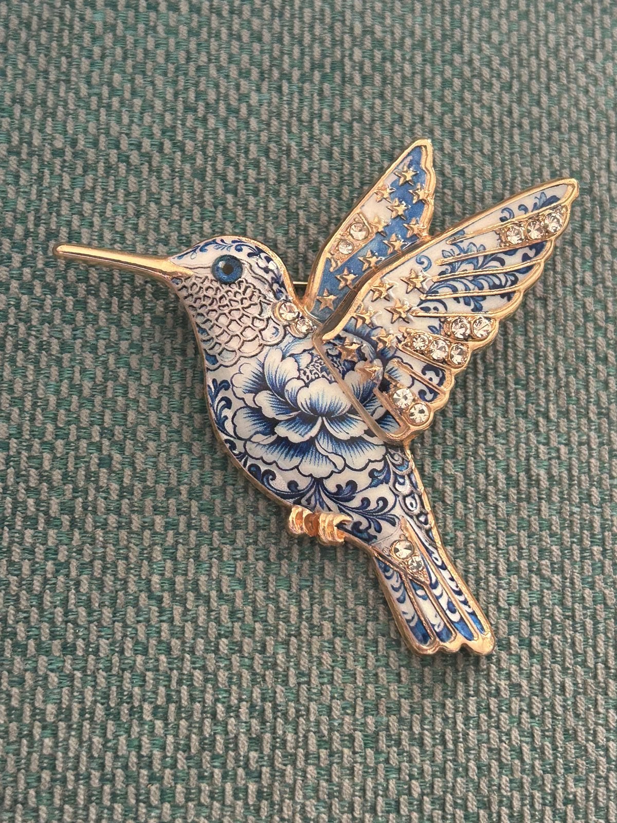 Speld kolibri, leuk voor een Bunzlau Castle fan, Ophalen of Verzenden, Nieuw, Overige materialen