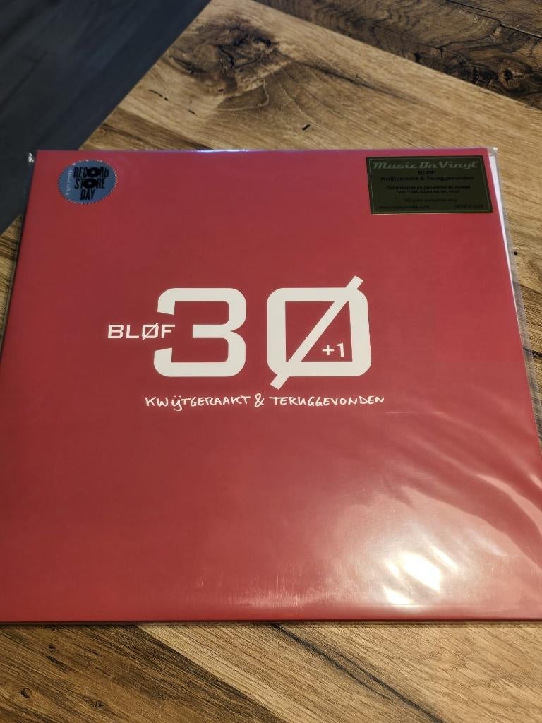 Exclusieve RSD LP BLØF - 30 +1 (Nummer 300/1000), Cd's en Dvd's, Vinyl | Nederlandstalig, Originele persing, 2020 tot heden, Ophalen of Verzenden