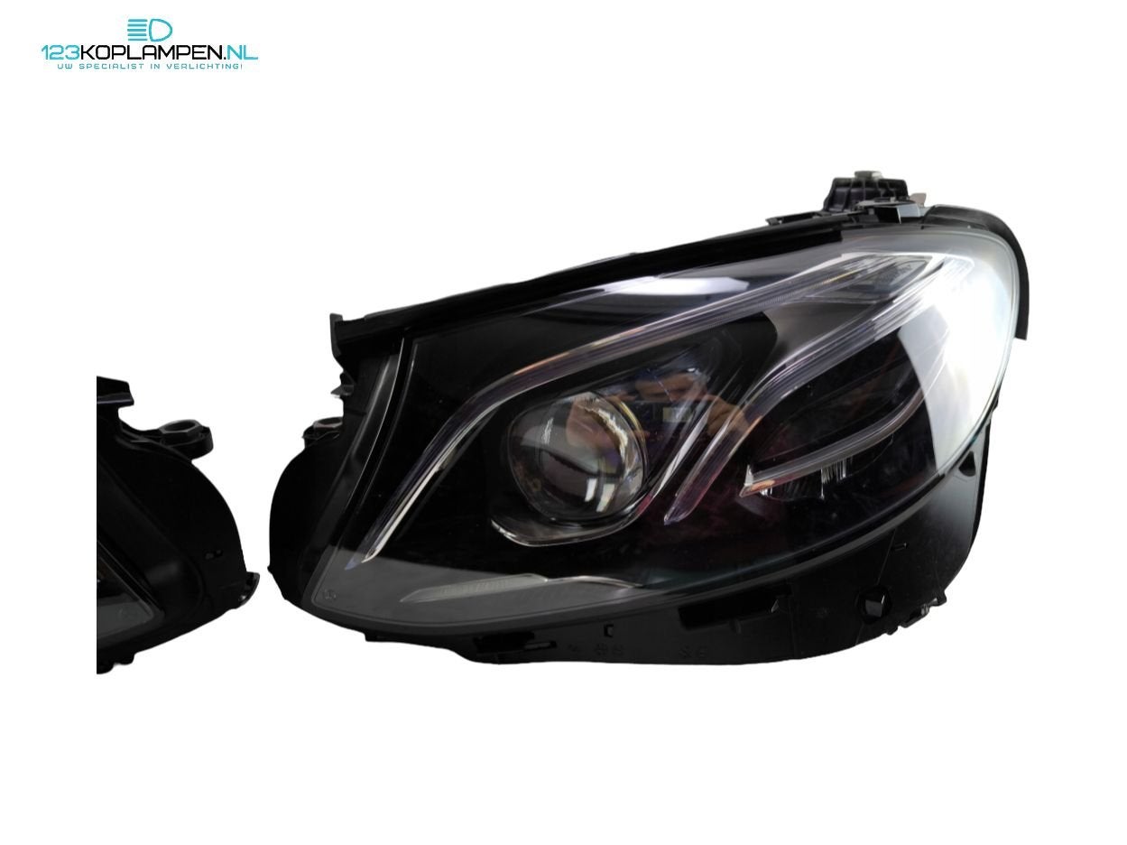 Mercedes W213 E Klasse Multibeam Led koplampen links rechts, Gebruikt, -, Ophalen of Verzenden, -