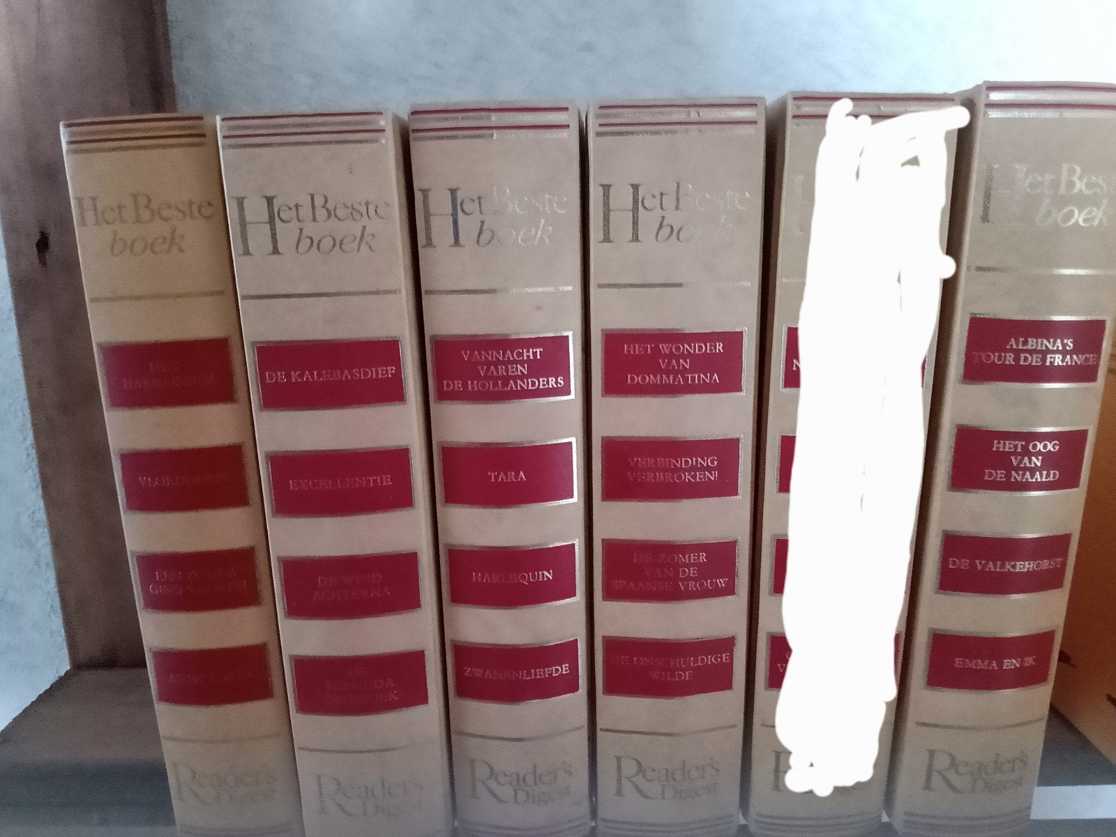 5 boeken Readers Digest, Ophalen of Verzenden, Gelezen