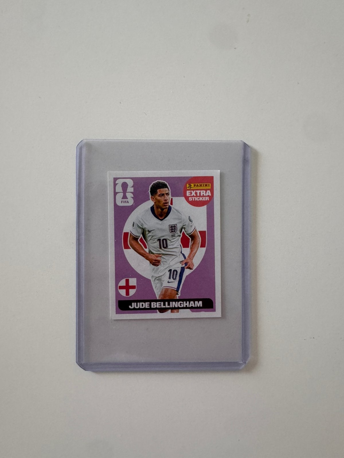 Jude Bellingham Extra Sticker Panini WK 2026 Zeldzaam Paars, Hobby en Vrije tijd, Stickers en Plaatjes, Ophalen of Verzenden, Nieuw