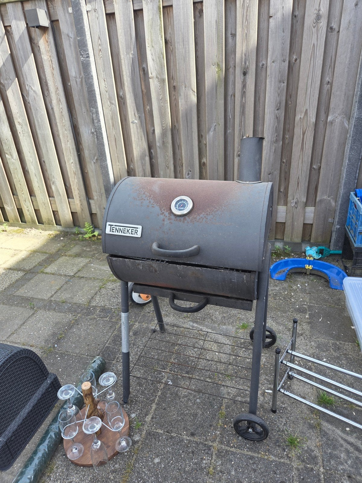 Tenneker BBQ met thermometer, Ophalen, Gebruikt, Tenneker