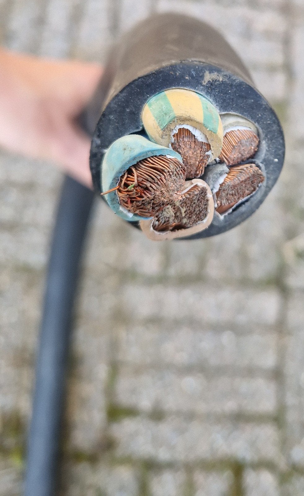 H07RN-F 5G35 Neopreen kabel - 110 cm, Ophalen of Verzenden, Kabel of Snoer
