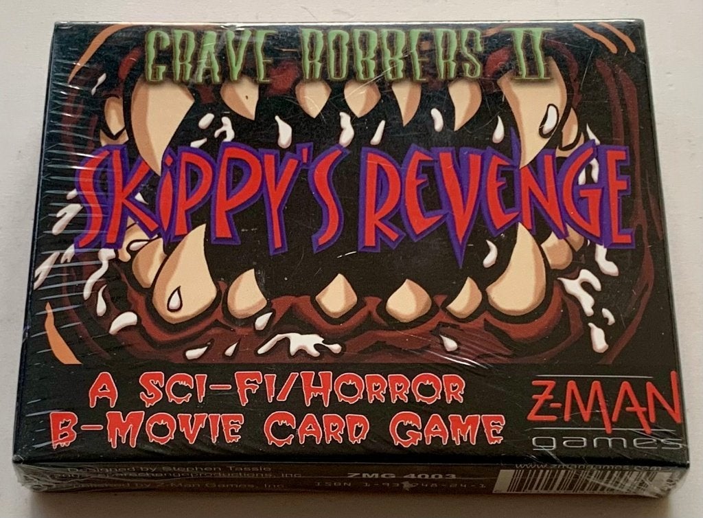 Grave Robbers II - Skippy's Revenge Sci-Fi/Horror Card Game, Vijf spelers of meer, Ophalen of Verzenden, Nieuw, ZMAN Games