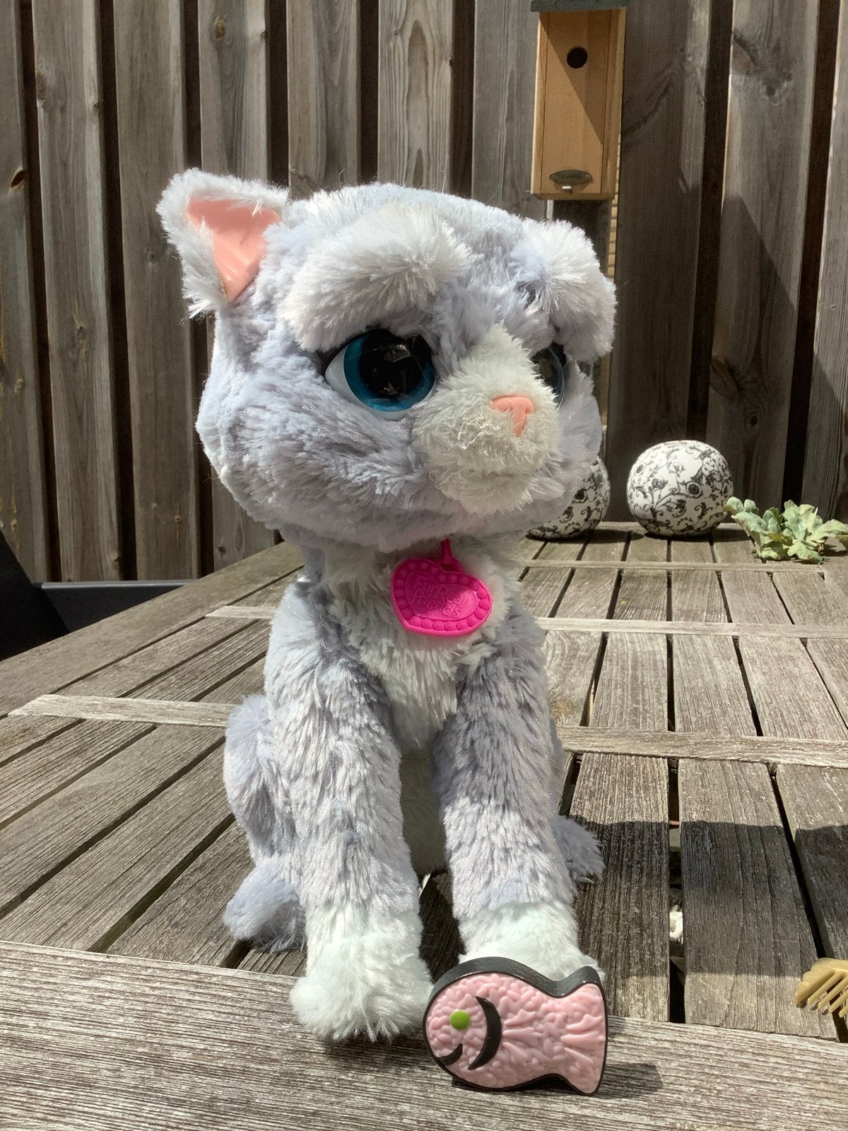 FurReal Friends Bootsie Interactieve Kat, Overige merken, Grijs, Ophalen of Verzenden, Zo goed als nieuw
