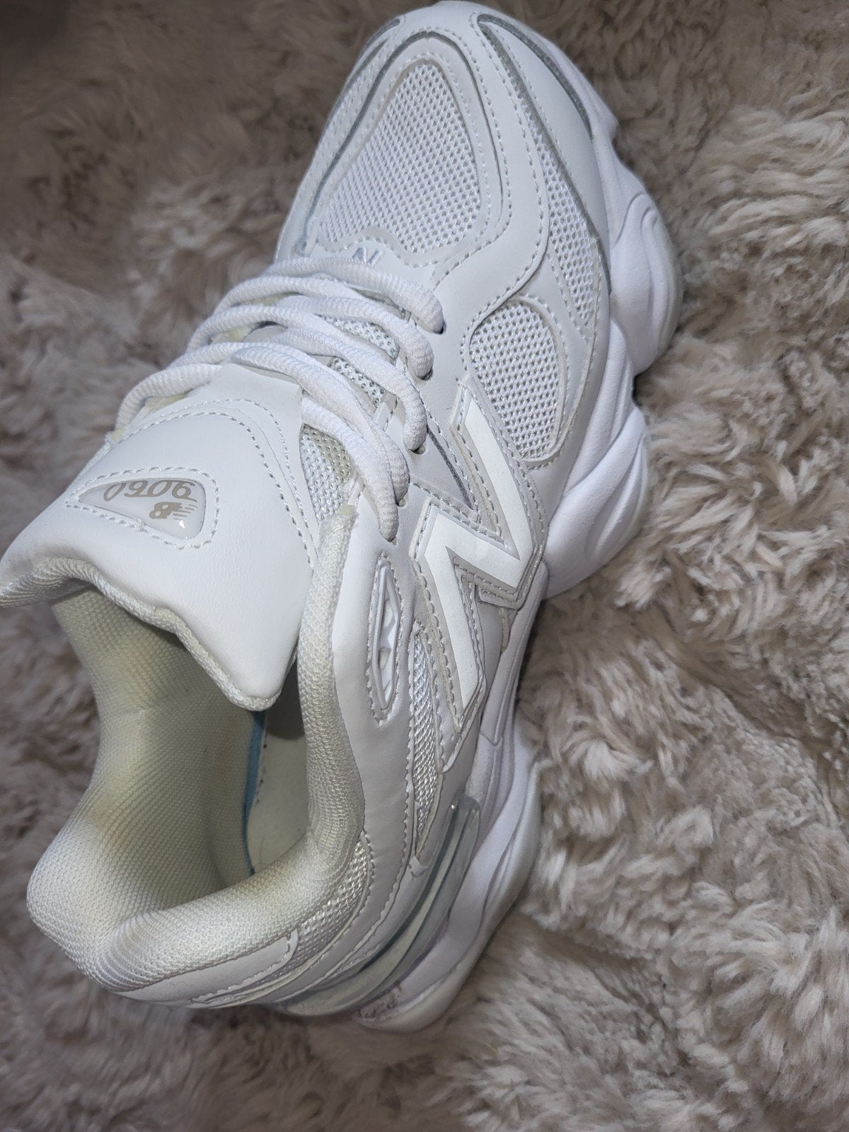 Mooie witte New Balance 9060 sneakers, Wit, New Balance, Ophalen of Verzenden, Sneakers of Gympen