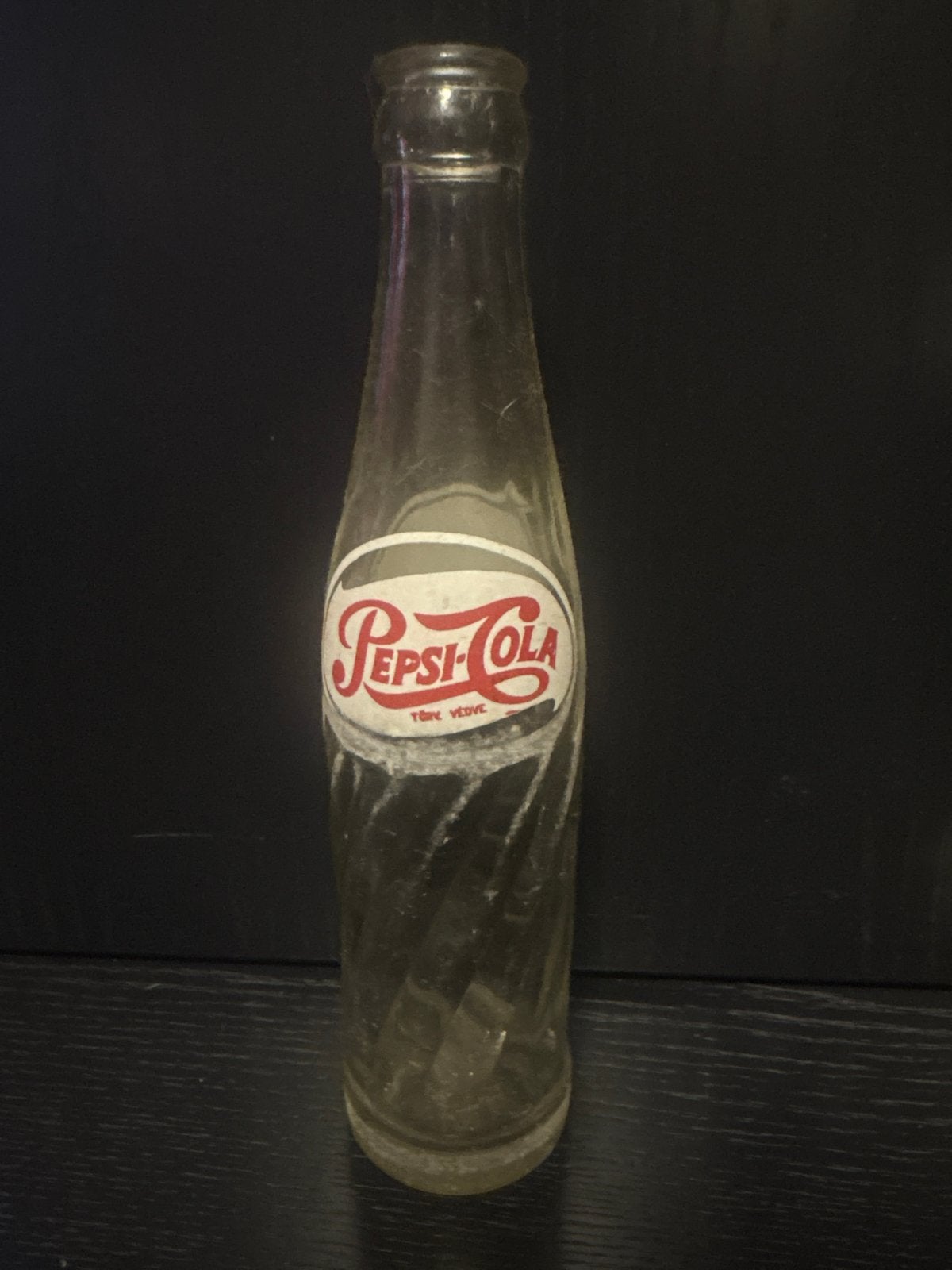 Vintage Pepsi-Cola fles - Collectors item, Ophalen of Verzenden, Gebruikt