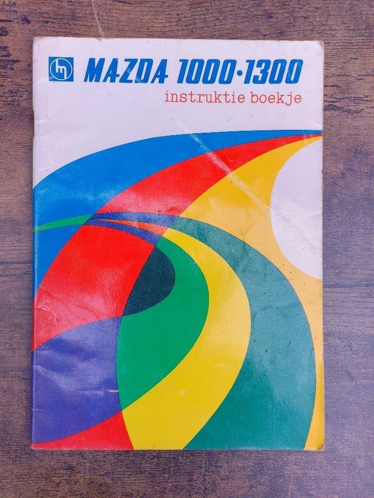 Instructieboekje - handleiding Mazda 1100 en 1300, Auto diversen, Ophalen of Verzenden