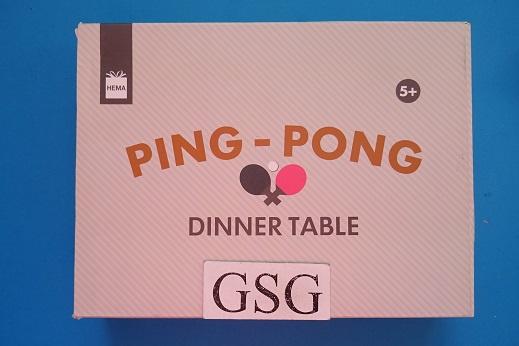 Ping pong dinner table nr. 60200283-01, Hobby en Vrije tijd, Gezelschapsspellen | Overige, Nieuw, Ophalen