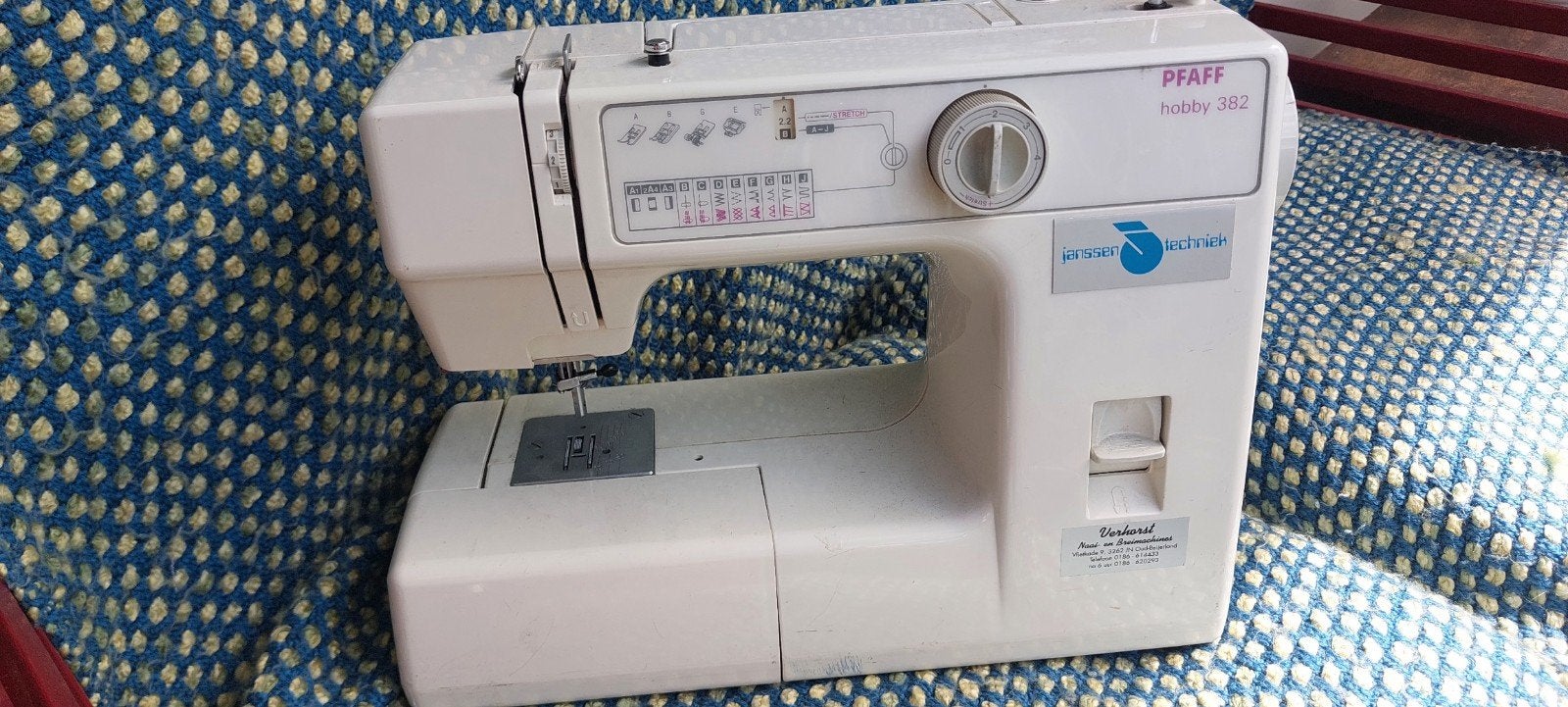 pfaff hobby 380 werking onbekend, Ophalen of Verzenden, Gebruikt, Naaimachine, Pfaff