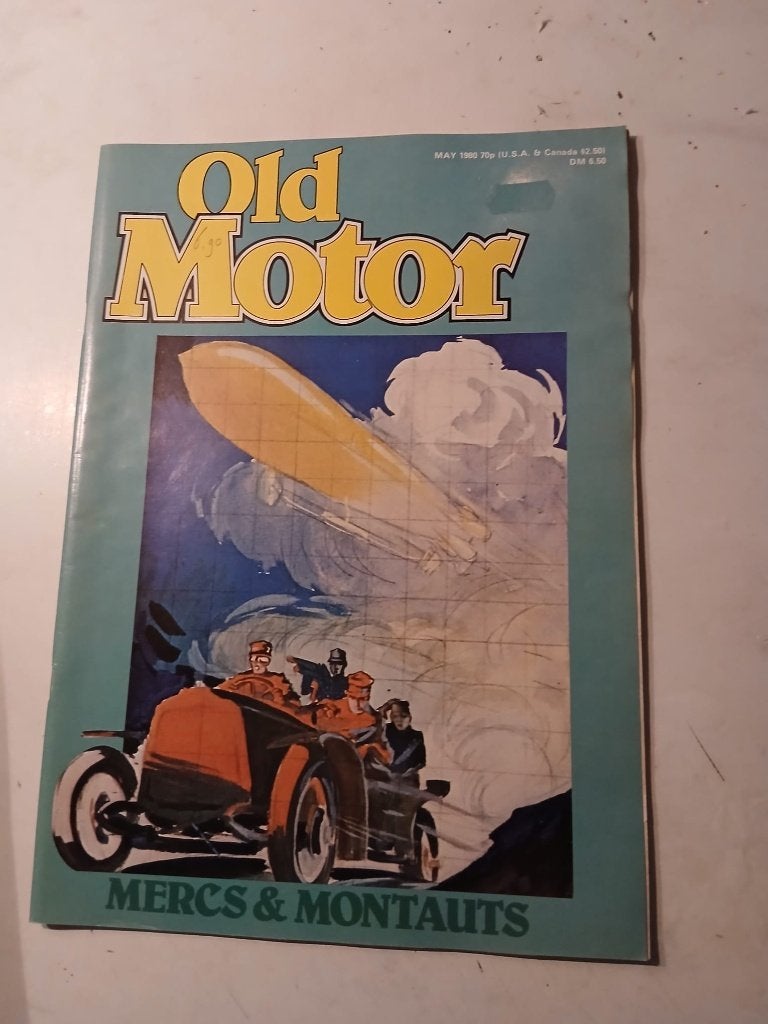 Vintage Tijdschrift Old Motor  May 1980, Ophalen of Verzenden, Gelezen, Overige typen