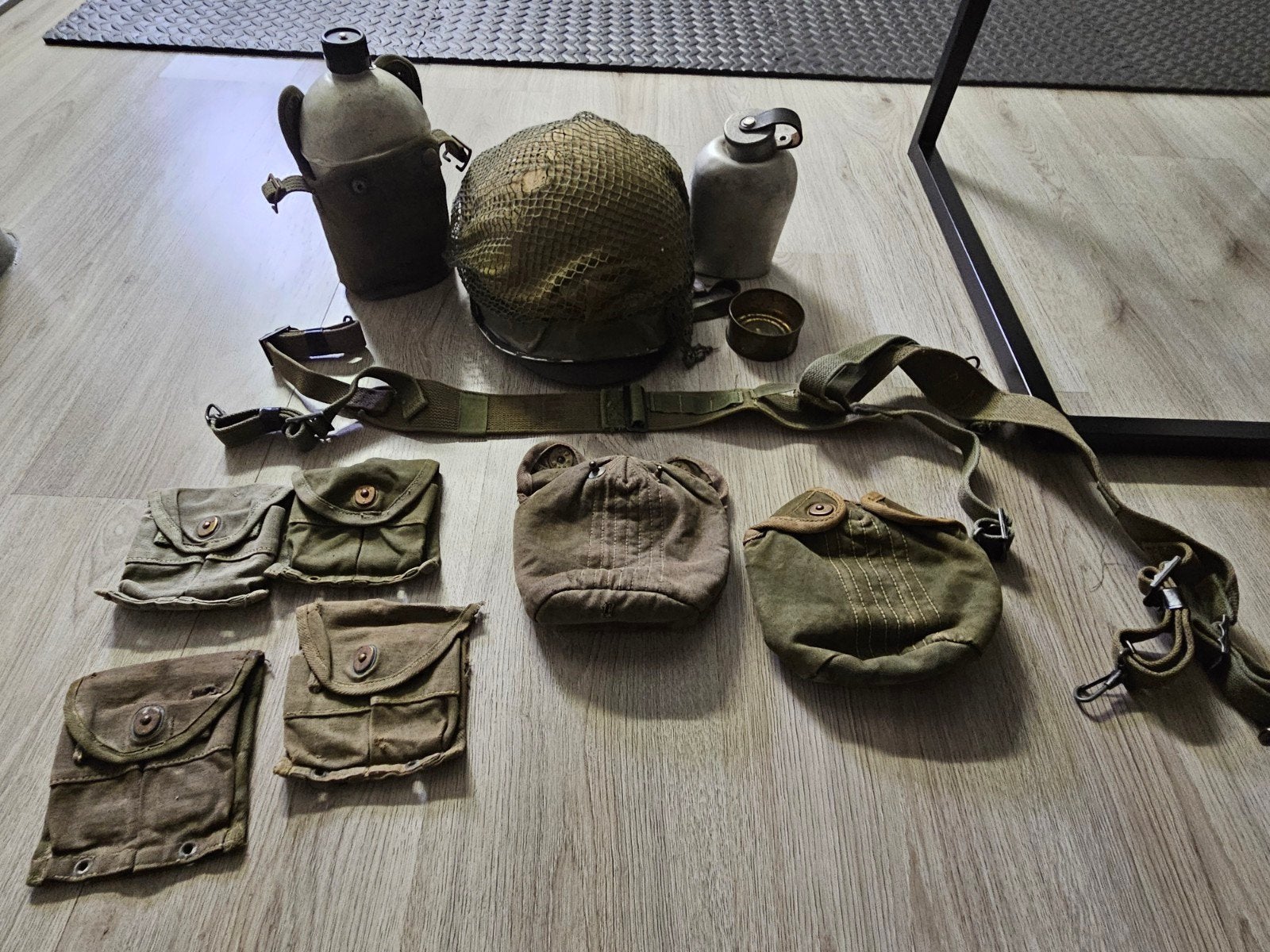 Lot US Re-enactment origineel-naoorlogs, Verzamelen, Ophalen of Verzenden, Landmacht, Amerika, Overige typen