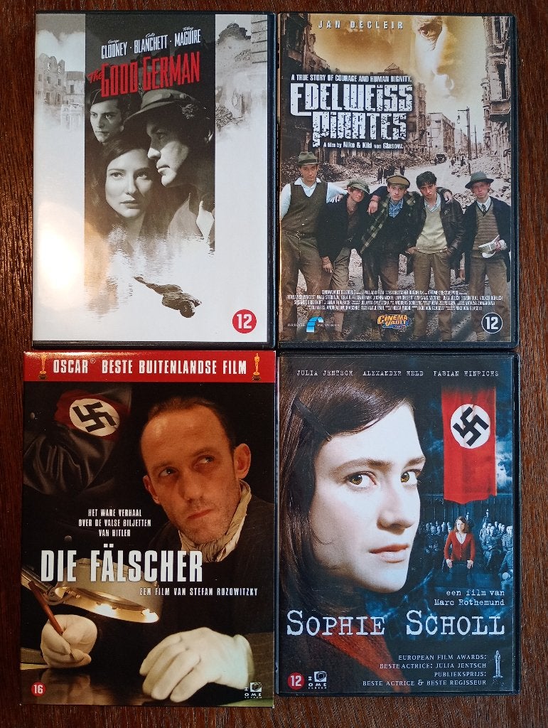 DVD's Tweede Wereldoorlog films., Ophalen of Verzenden, Overige soorten, Duitsland, Overige typen