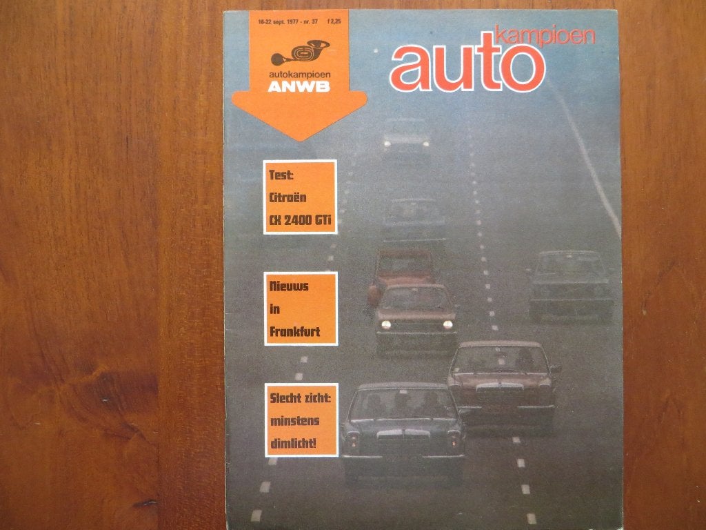Autokampioen 37 1977 Citroën CX 2400 GTi, Renault 5 GTL, Ophalen of Verzenden, Nieuw, Citroën