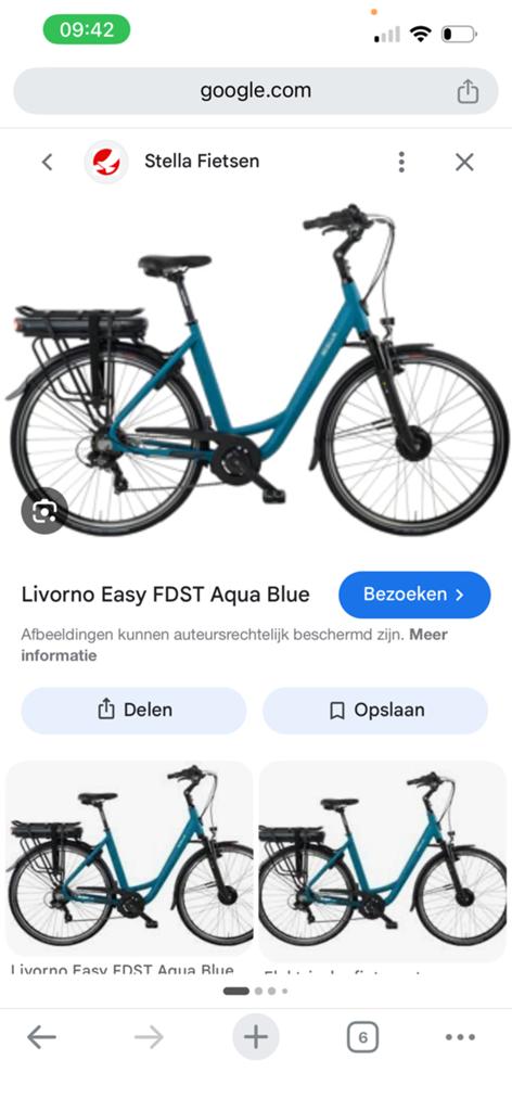 Stella elektrische fiets, 51 tot 55 cm, Ophalen, Zo goed als nieuw, Overige merken