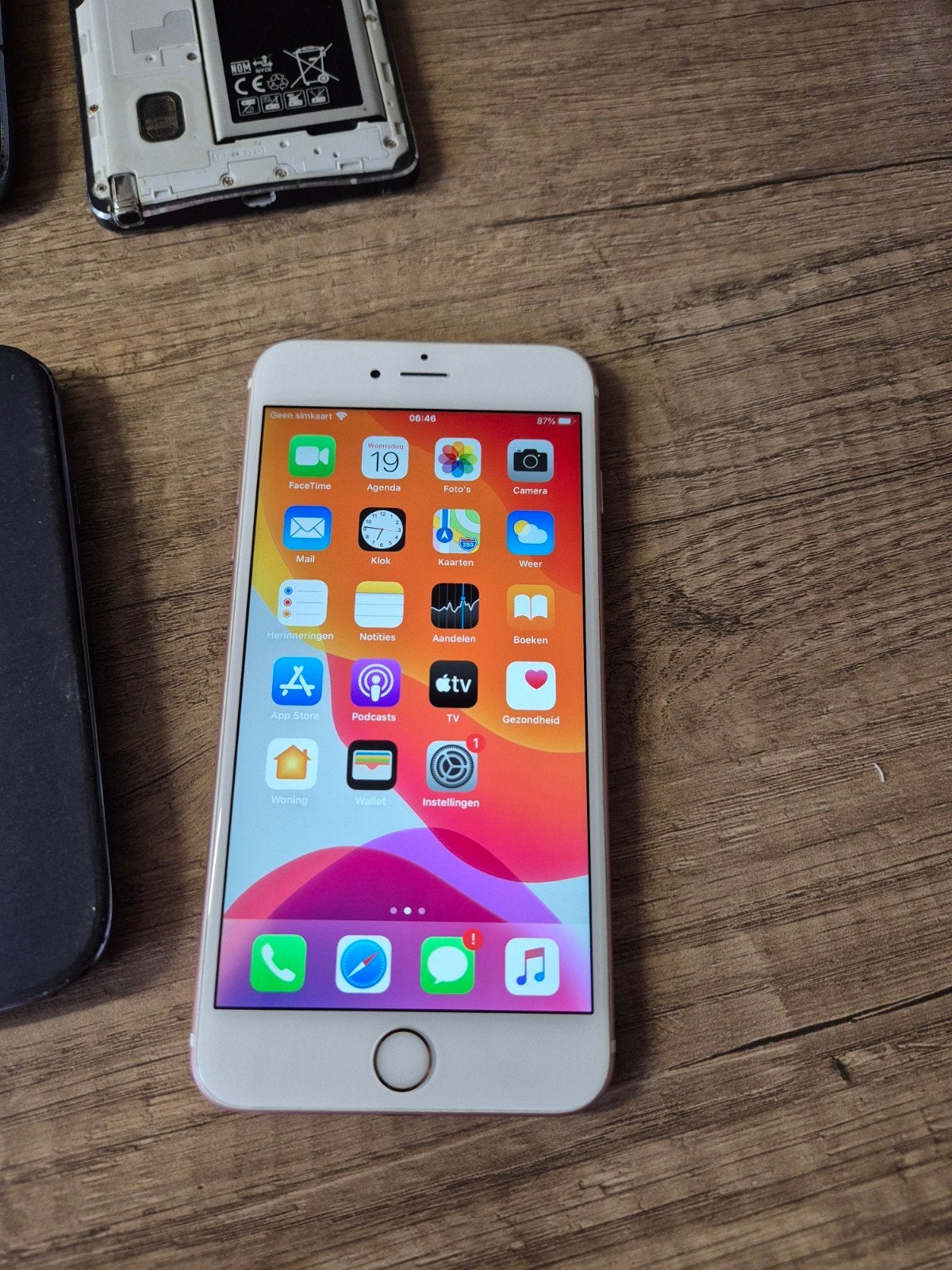 iPhone 6s Plus 16 GB Roségoud, Telecommunicatie, Mobiele telefoons | Apple iPhone, Ophalen, 16 GB, Zo goed als nieuw, Roze