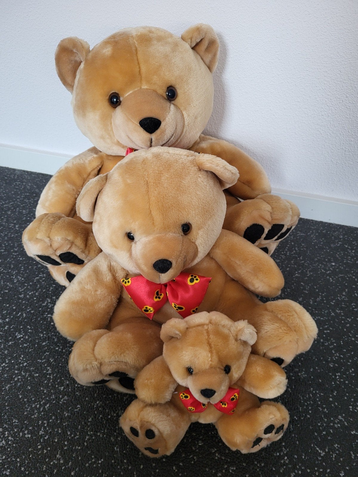 Beren familie, Verzamelen, Ophalen, Zo goed als nieuw, Stoffen beer, Overige merken
