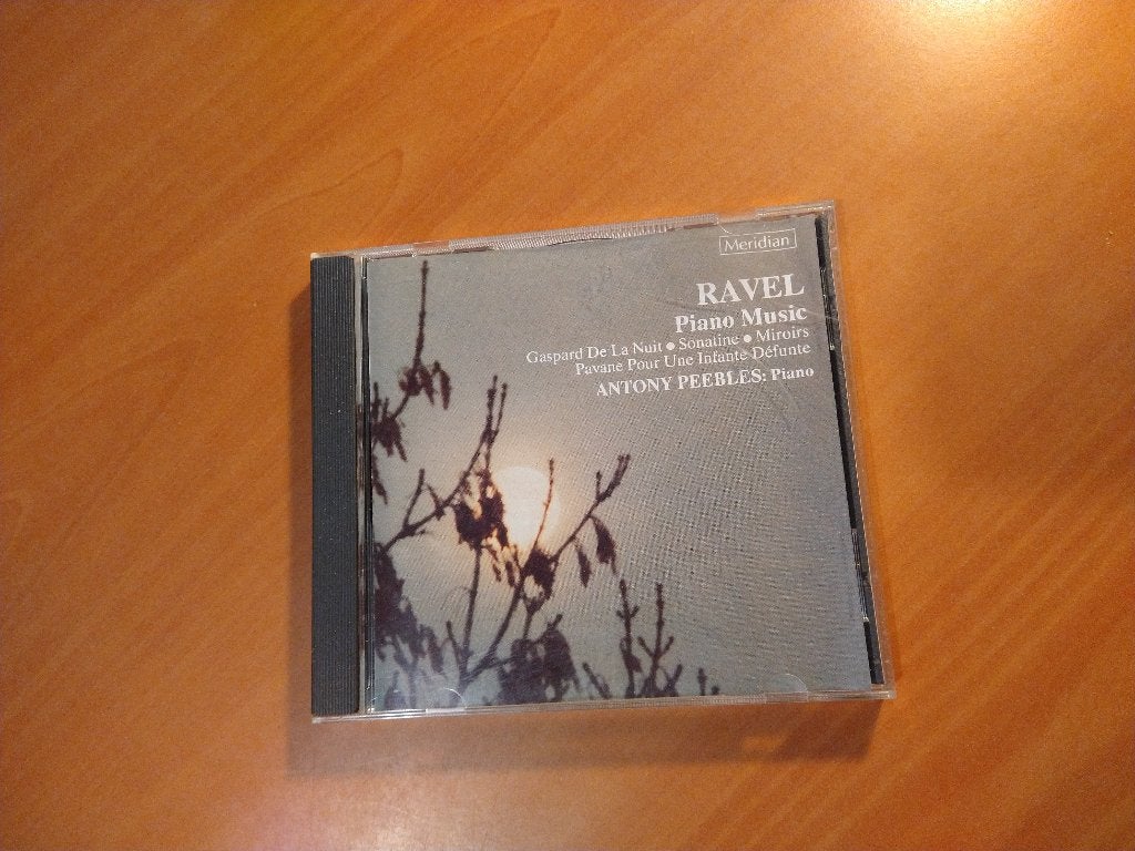 CD Ravel Piano Music. Antony Peebles, piano, Ophalen of Verzenden, Modernisme tot heden, Zo goed als nieuw, Kamermuziek
