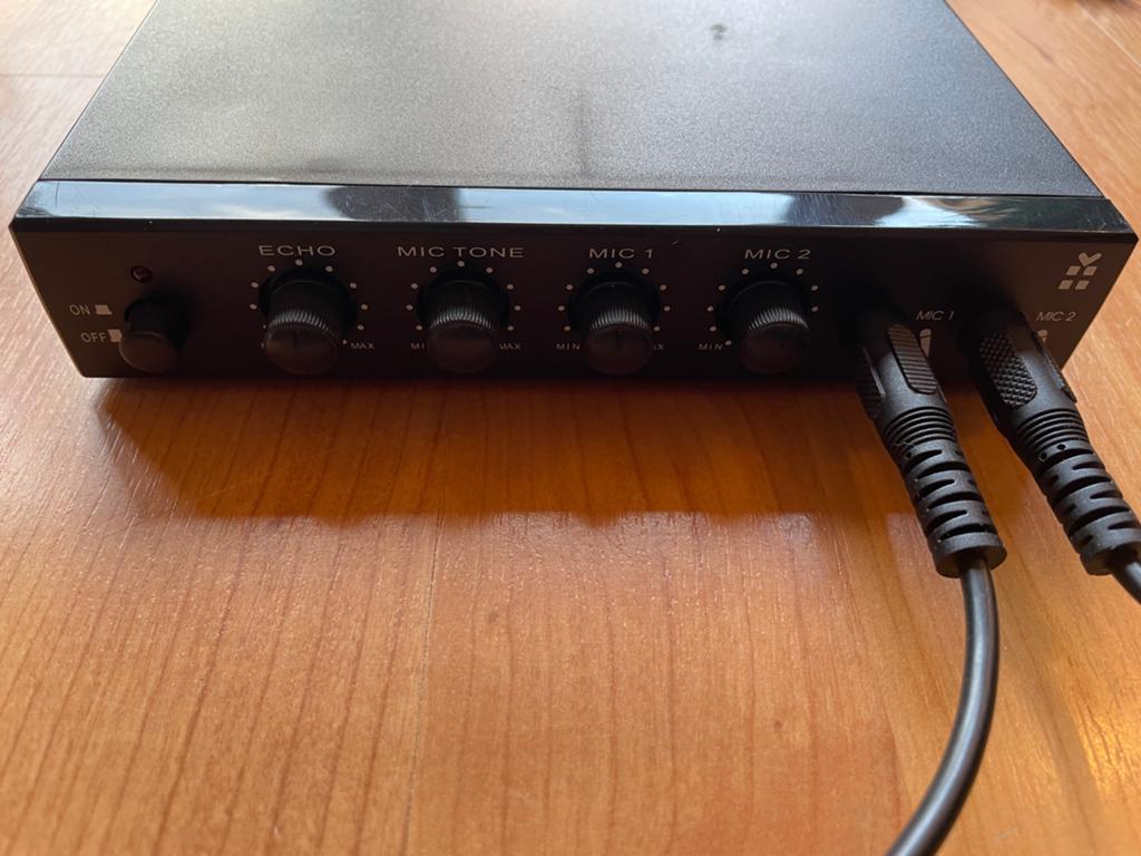 Complete Karaoke Set met Microfoons en Mixer, Ophalen, Gebruikt, Complete set
