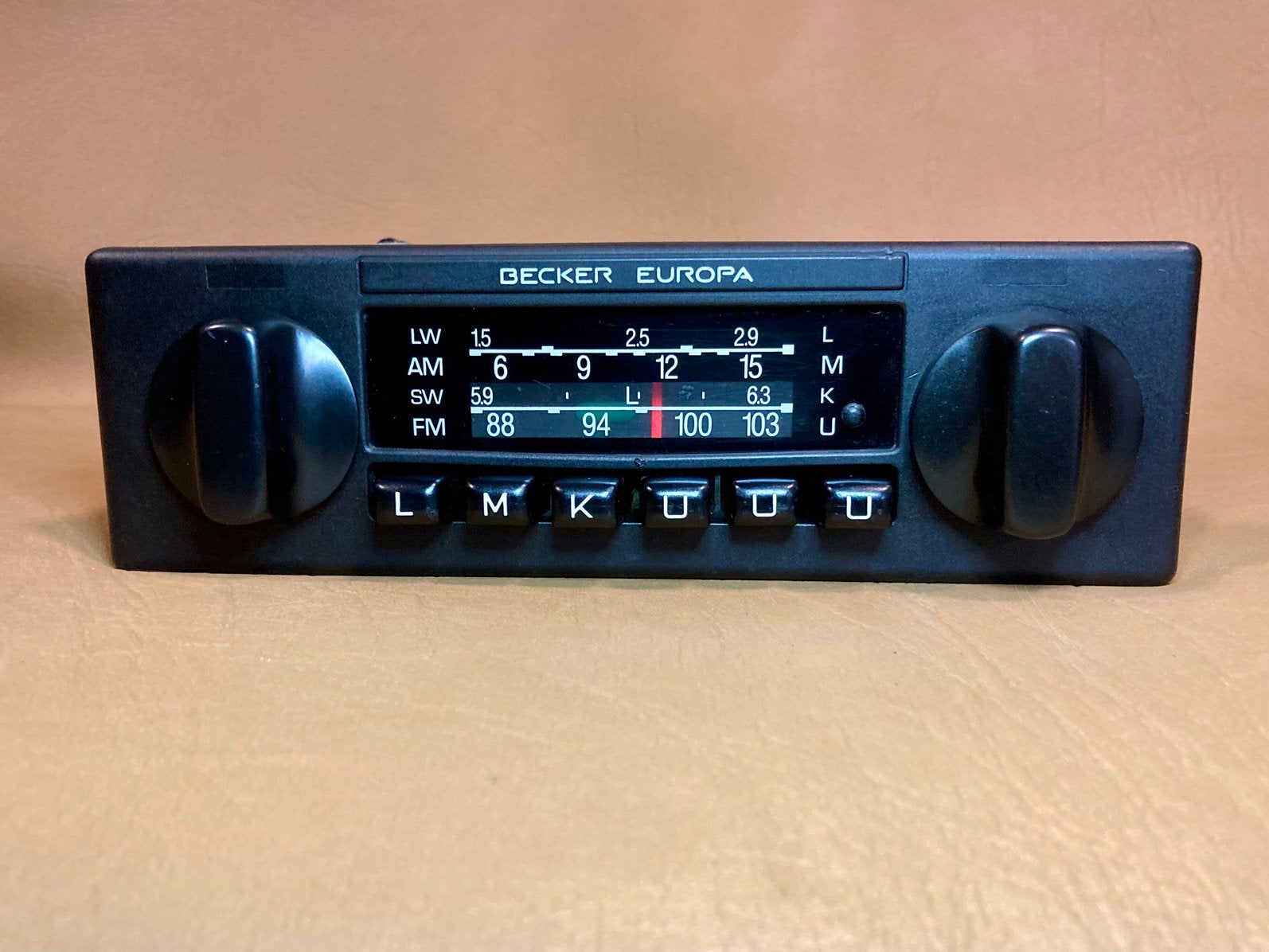 Becker Europa 460 FM Autoradio, Auto diversen, Ophalen of Verzenden, Gebruikt