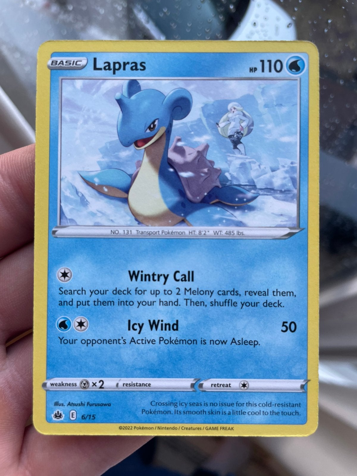 Lapras 6/15 McDonald’s Collection 2022, Ophalen of Verzenden, Zo goed als nieuw