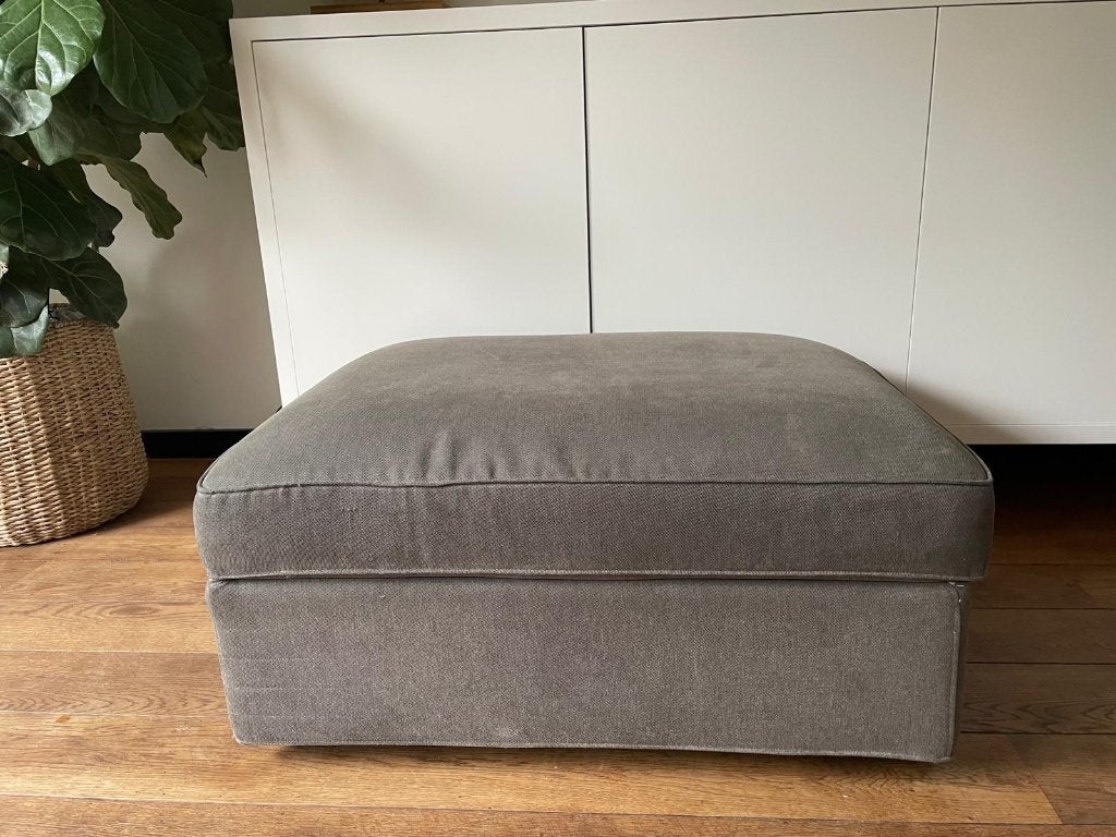 ikea hocker Kivik, Huis en Inrichting, Ophalen, Gebruikt, 50 tot 75 cm, Stof