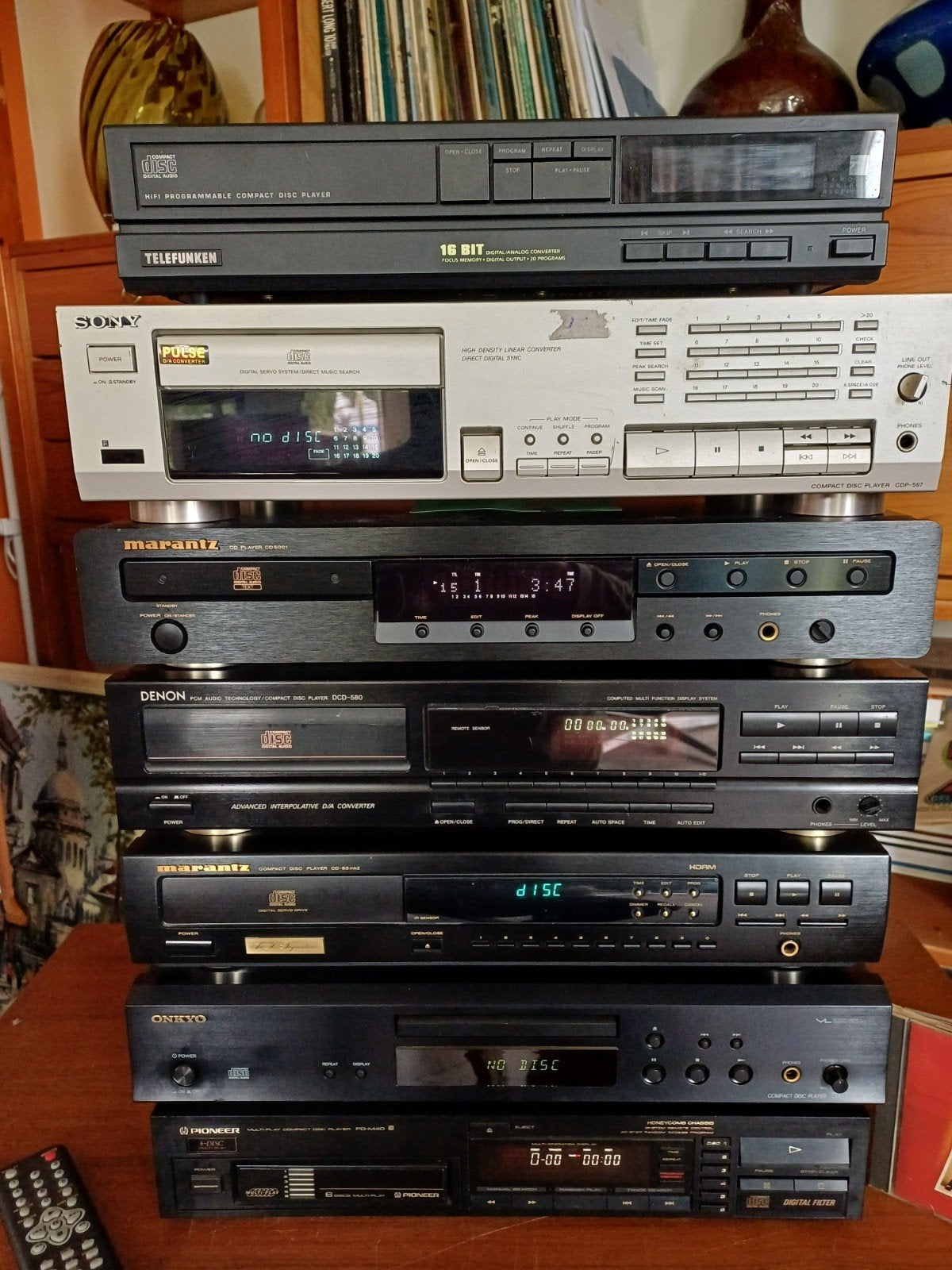 Marantz CD 5001 CD-speler met afstandsbediening, Ophalen of Verzenden, Gebruikt, Marantz