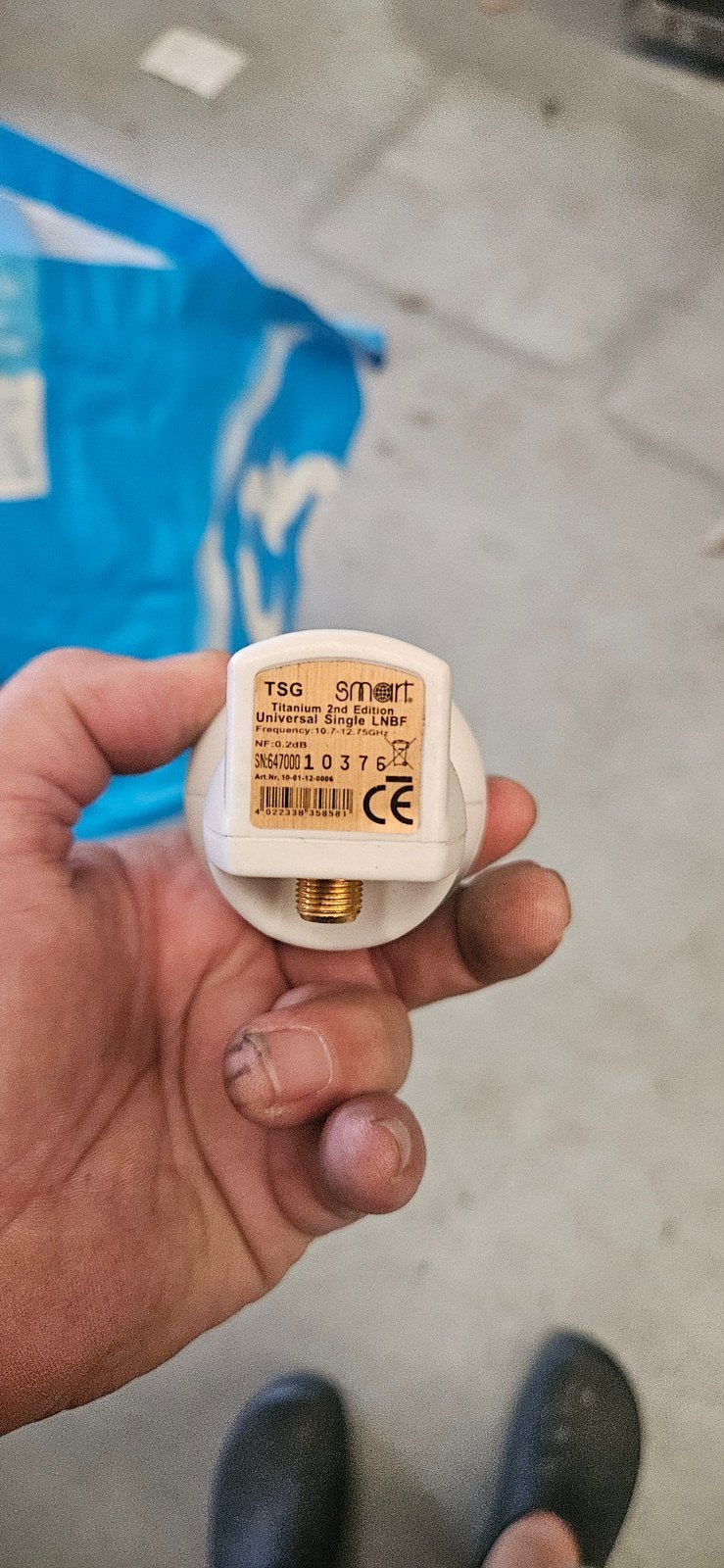 Smart Titanium Single LNB 0.2 dB - Nieuw in doos, Ophalen of Verzenden, Nieuw, (Schotel)antenne-accessoires, Overige merken