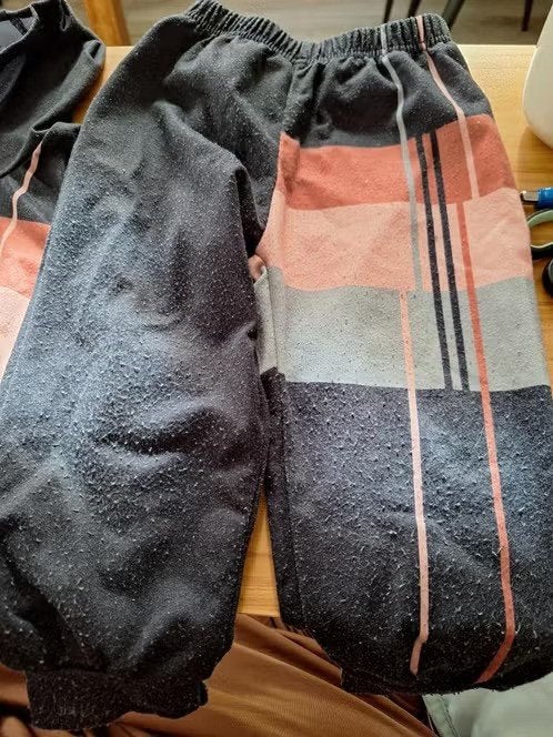 Zwart roodbruin traningspak maat 90 h, Kinderen en Baby's, Kinderkleding | Maat 92, Gebruikt, Jongen of Meisje, Foshan, Onbekend
