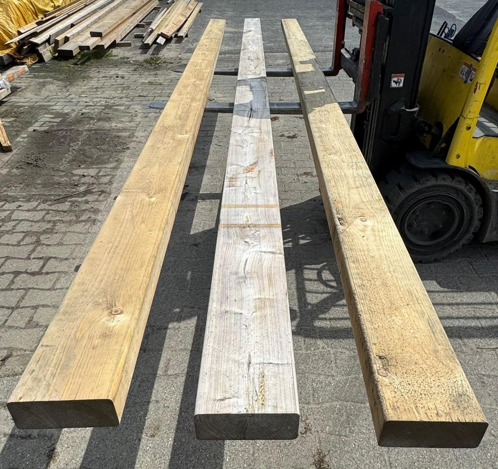 Vuren balken geschaafd 70x170 5.10m, Ophalen, Nieuw, 250 cm of meer, Balken