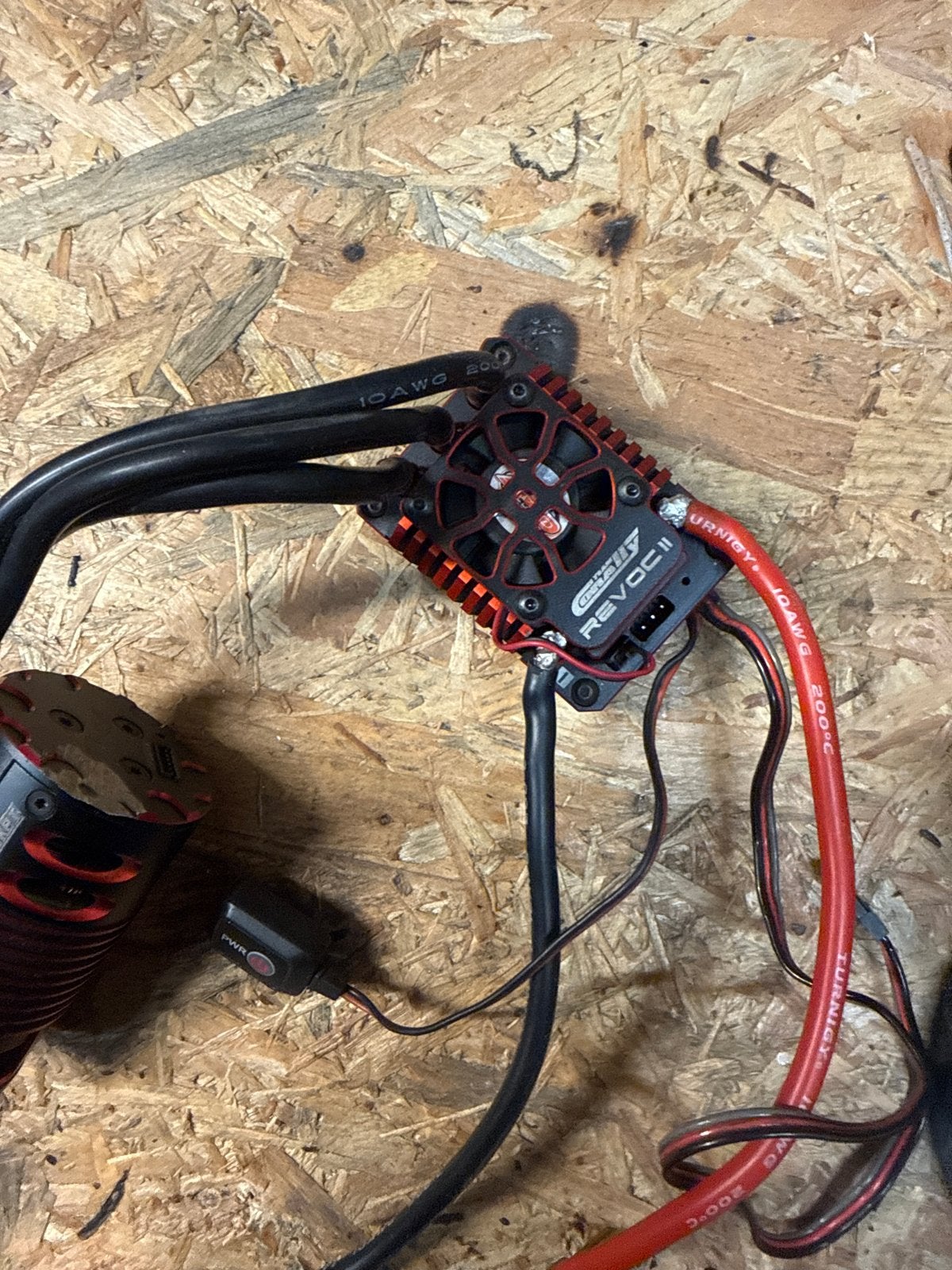 Team Corally Revoc II XTR-160 ESC en 2700KV Motor Combo, Hobby en Vrije tijd, Elektro, Gebruikt, Ophalen of Verzenden, Onderdeel