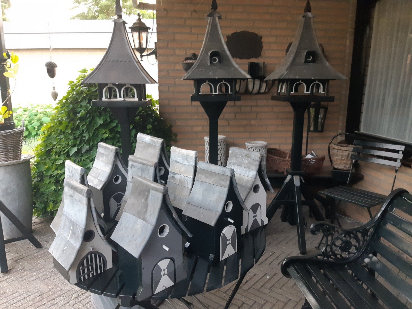 Unieke vogelhuisjes en voederhuisjes, Tuin en Terras, Vogelhuisjes en Vogelbaden, Ophalen of Verzenden, Nieuw