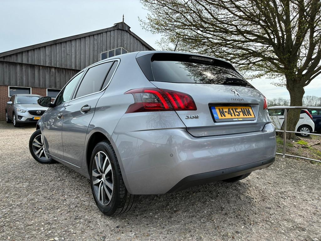 Peugeot 308 1.2 PureTech Allure | Automaat + Cruise + Clima, Stof, Gebruikt, 1199 cc, 1180 kg