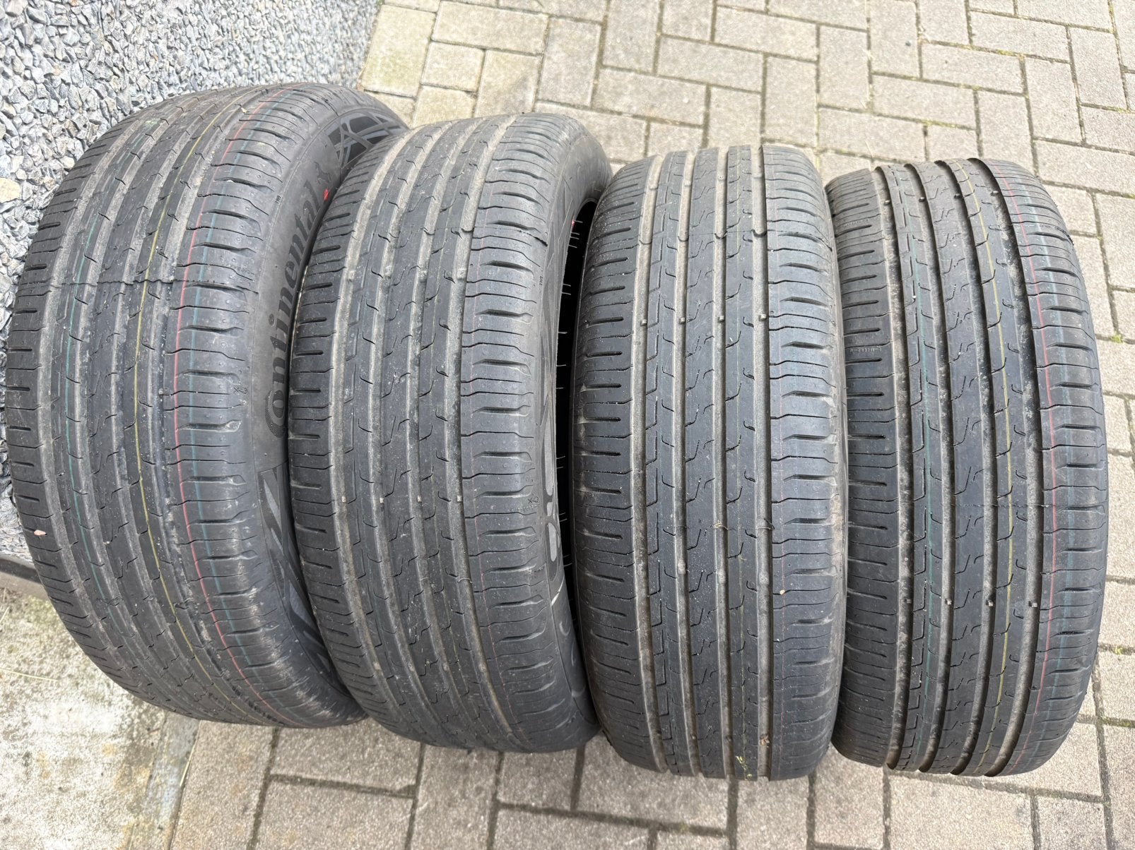 4x Continental EcoContact 6 205/55R17 95H XL banden NIEUW, 17 inch, Band(en), Zomerbanden, 205 mm