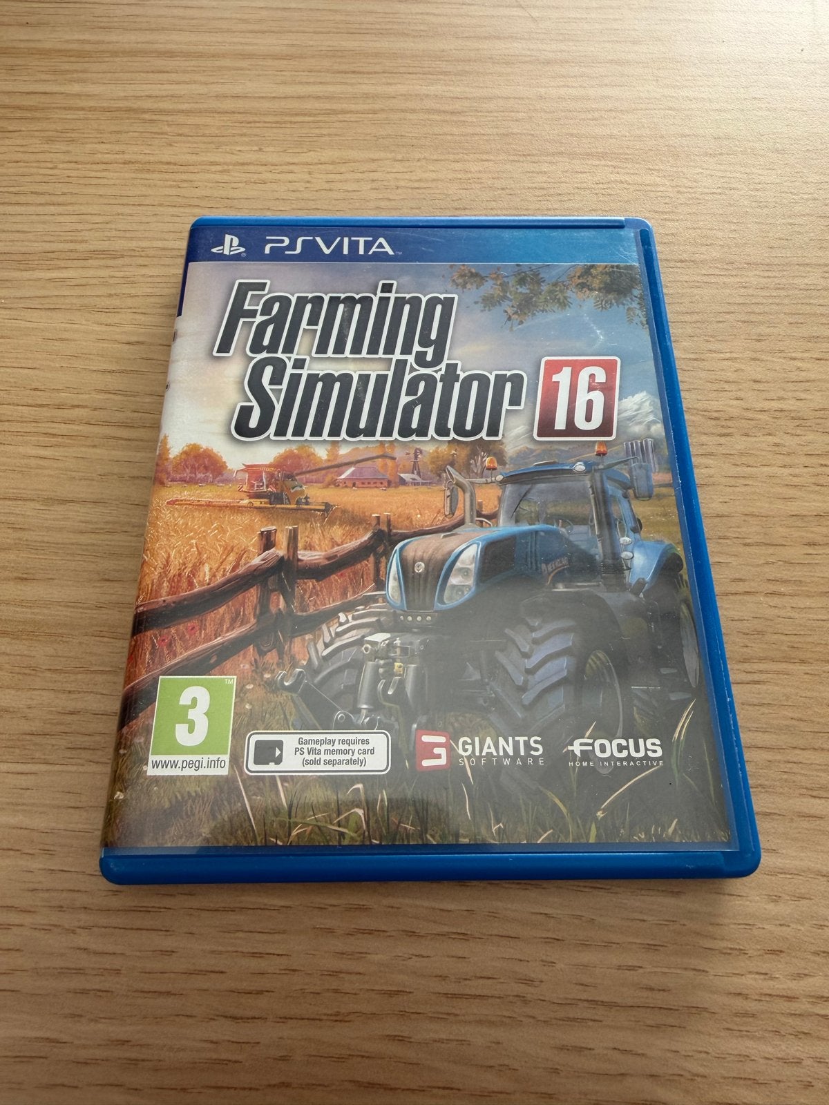 Farming Simulator 16 - PlayStation Vita, Spelcomputers en Games, 1 speler, Ophalen of Verzenden, Zo goed als nieuw, Vanaf 3 jaar