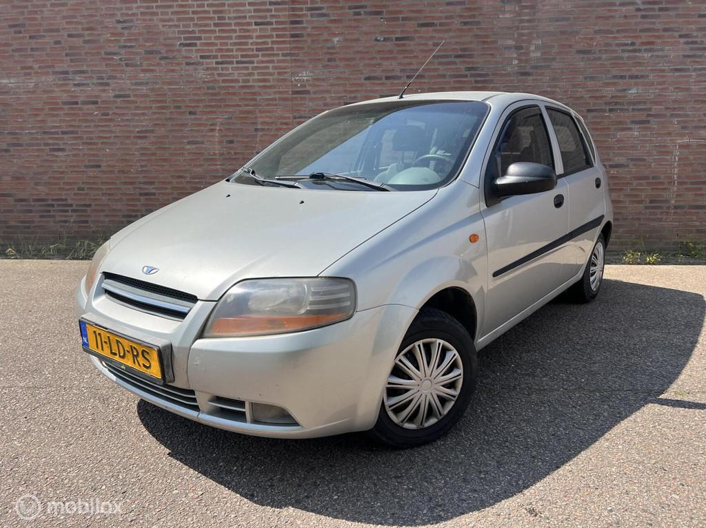 Daewoo Kalos 1.4 Class |Nap |5 Deurs |Lage kms, Auto's, Daewoo, 4 cilinders, Kalos, Origineel Nederlands, Bedrijf
