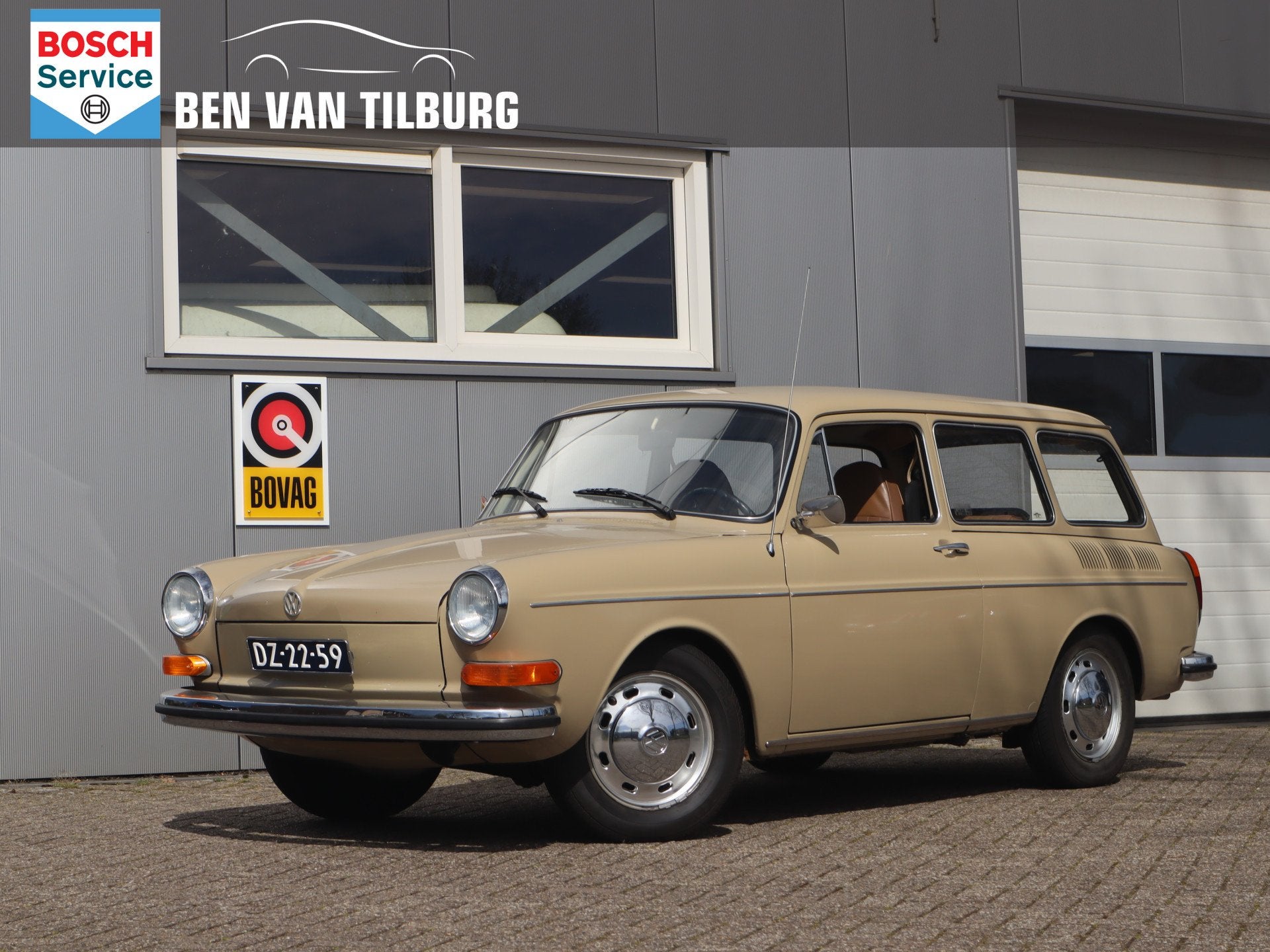 Volkswagen VARIANT TYPE 3 1600 SQUAREBACK (bj 1972), Auto's, Oldtimers, Bedrijf, Te koop, Volkswagen, Benzine, Stationwagon, Handgeschakeld