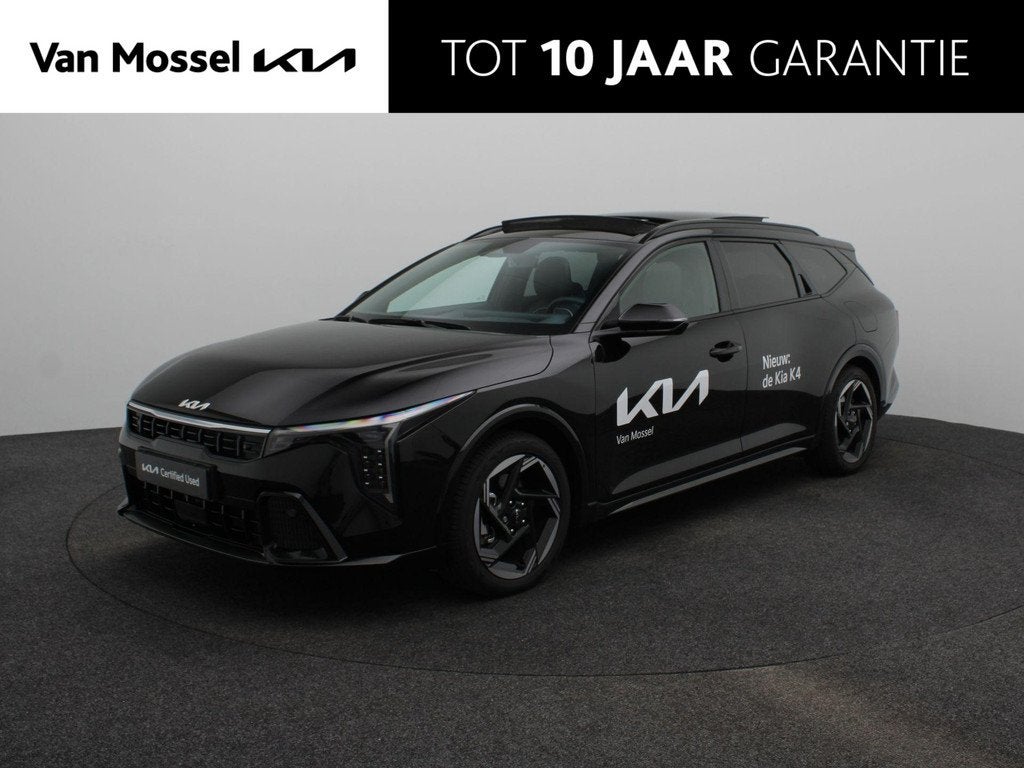 Kia K4 Sportswagon 1.0 T-GDi MHEV GT-Line Launch Edition Aut, Auto's, Kia, 12 maanden, Zwart, Origineel Nederlands, 3 cilinders