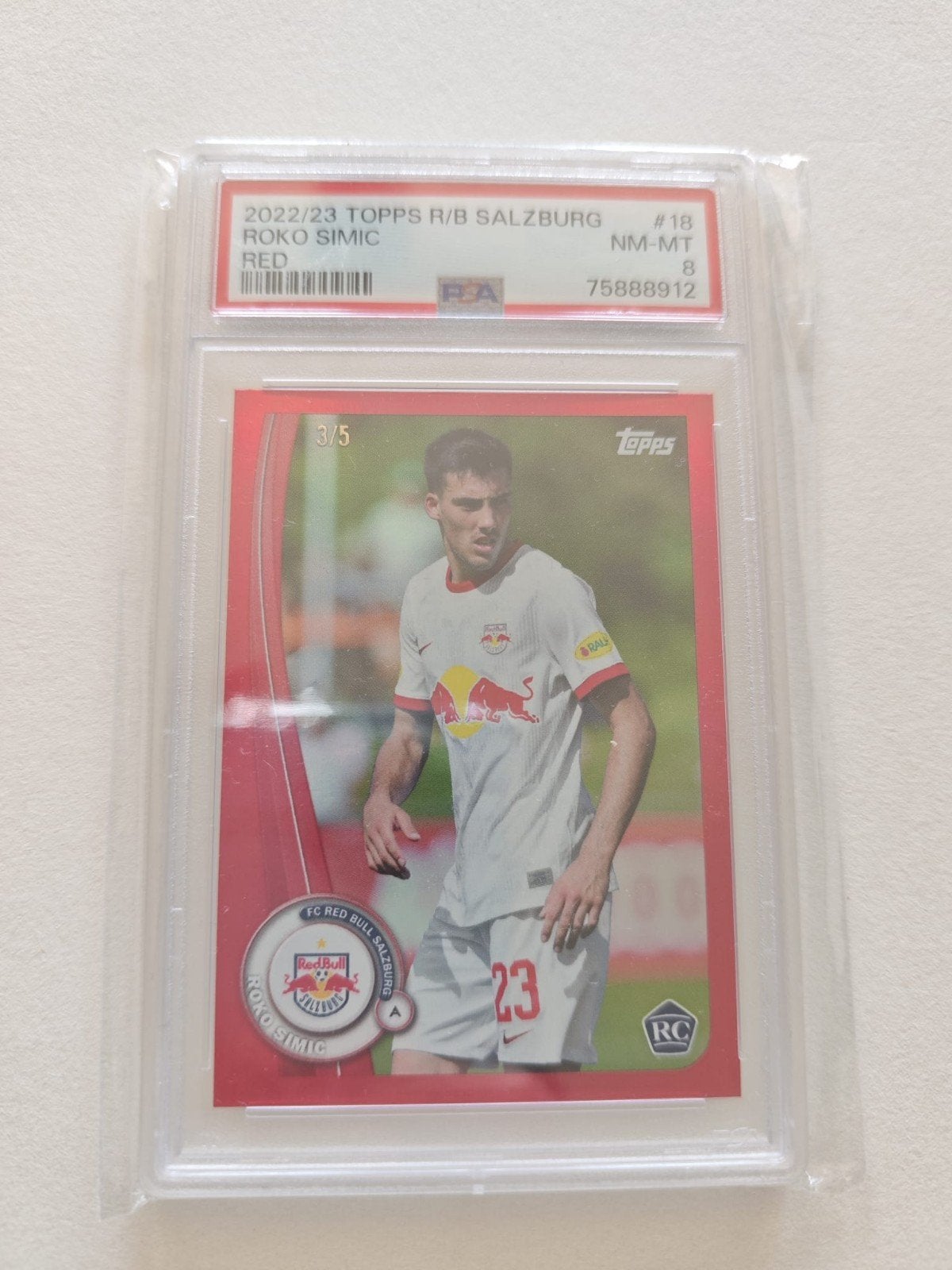 Roko simic psa 9 rookie numberd /5, Ophalen of Verzenden, Zo goed als nieuw, Plaatje