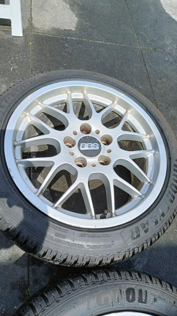 BBS RX 204 ET38 8J 17 inch, Auto-onderdelen, Banden en Velgen, Banden en Velgen, All Season, 17 inch, 205 mm, Personenwagen, Gebruikt
