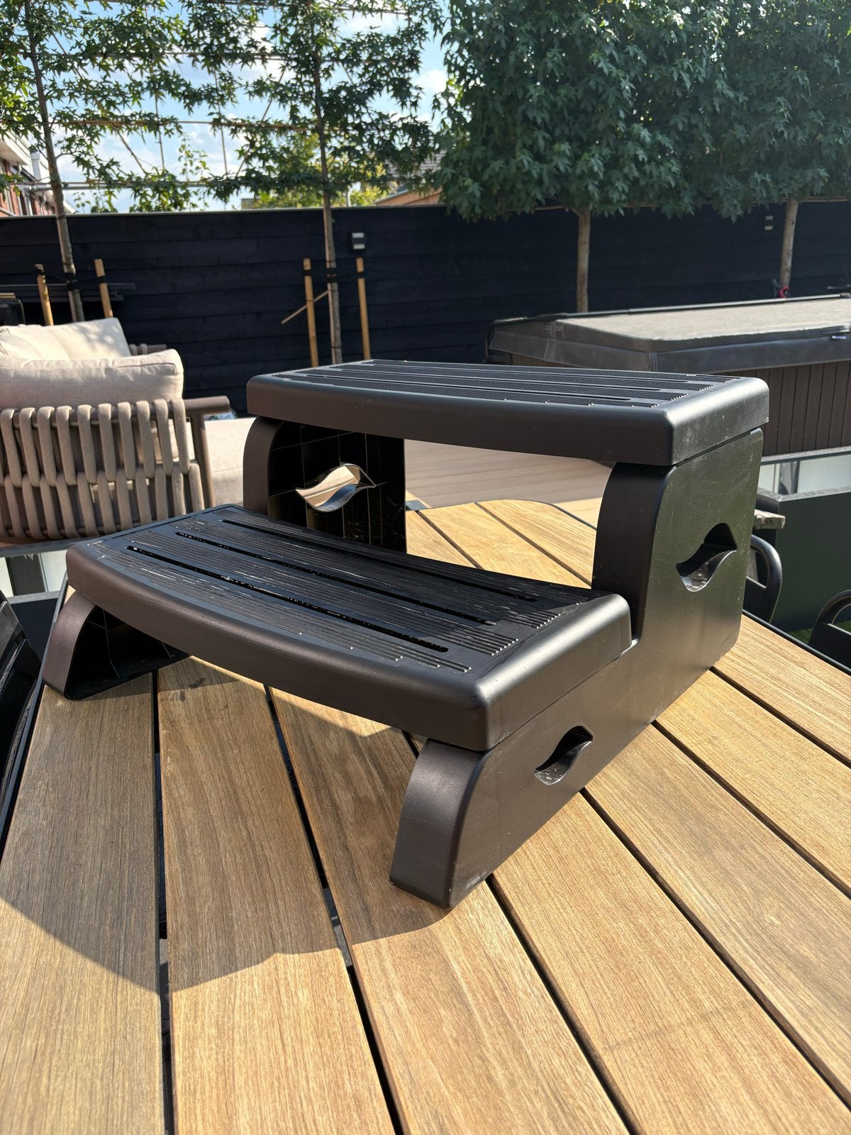 Spa of Jacuzzi trap - 36,5 cm hoog, Ophalen, Gebruikt, Minder dan 80 cm, Overige typen