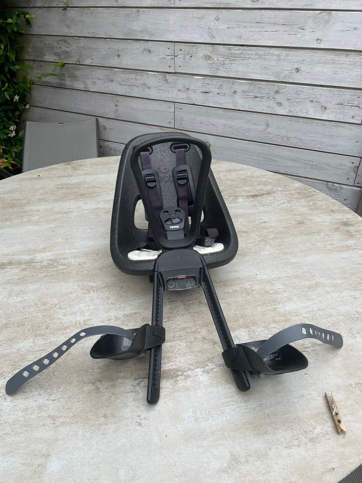 Yepp mini zitje + windscherm, Ophalen, Voorzitje, 0 t/m 13 kg, Gebruikt