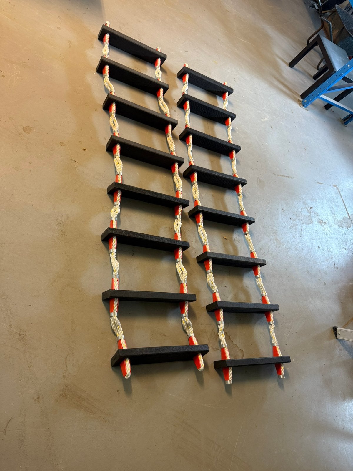 touwladder, Ophalen of Verzenden, Zo goed als nieuw, Minder dan 2 meter